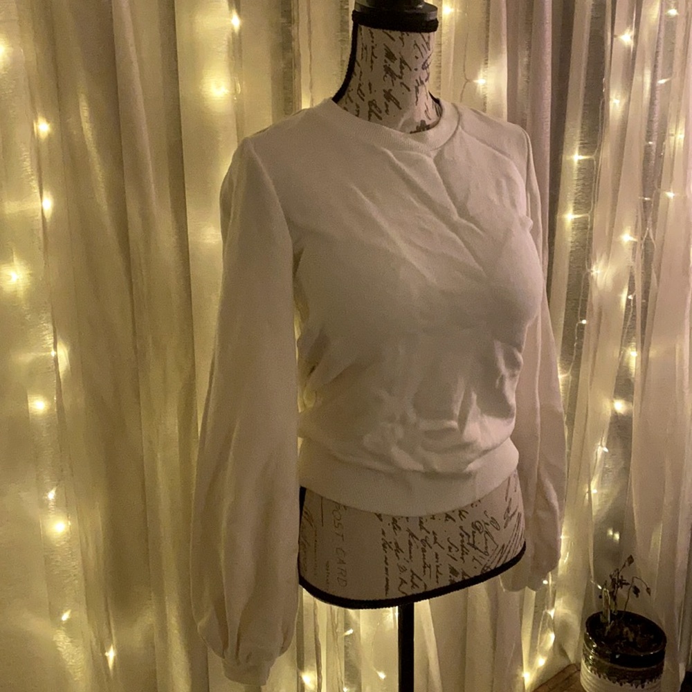 White sweater